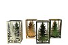 GLAM MAJESTIC GREEN MIX T-LIGHT TREE ASS 12X20CM