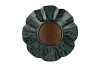 KIRAN MAJESTIC DARK GREEN VASE 26X26X31CM NM