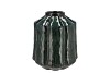 KIRAN MAJESTIC DARK GREEN VASE 22X22X25CM