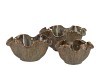 LOUI NORDIC SAND BOWL 20X20X10CM