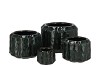 KIRAN MAJESTIC DARK GREEN POT 9X9X7CM NM