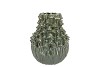 MILOU MAJESTIC GREEN FUNGI VASE 21X21X25CM