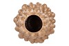 MILOU SCOTTISH SAND FUNGI VASE 36X36X44CM