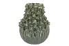 MILOU MAJESTIC GREEN FUNGI VASE 36X36X44CM