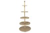 STORAGE SHELF BASIC COZY SAND 63X155CM