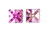 GLAM JOLLY PINK MIX CANDLE HOLDER ASS 9X14CM