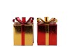 GLAM WILD RED MIX CANDLE HOLDER ASS 9X14CM