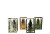 GLAM MAJESTIC GREEN MIX T-LIGHT TREE ASS 12X15CM