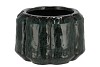 KIRAN MAJESTIC DARK GREEN POT 23X23X16CM