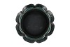 KIRAN MAJESTIC DARK GREEN POT 23X23X16CM