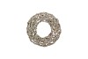 WREATH FESTIVE BIRCH MOSS WITH SNOW 30X7CM