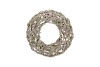 WREATH FESTIVE BIRCH MOSS WITH SNOW 40X8CM
