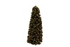 FESTIVE TREE POPLAR MOSS 22X22X50CM