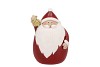 BELLY JOLLY RED XMAS SANTA 10X9X14CM