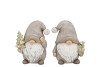 BELLY NORDIC GREY XMAS GNOME 8X8X14CM