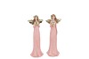 BELLY JOLLY PINK XMAS ANGEL 6X4X16CM