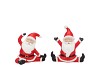 BELLY JOLLY RED SANTA CLAUS 16X9X16CM