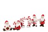 BELLY JOLLY RED SANTA XMAS CAKE 10X9X11CM