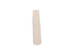 PORTO WHITE VASE TUBE 12X12X29CM