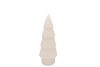 PORTO PINE TREE WHITE 14X14X28CM