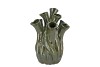 MILOU MAJESTIC GREEN VASE AGLIO ORGANIC 22X22X29CM