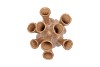 MILOU SCOTTISH SAND VASE AGLIO ORGANIC 22X22X29CM