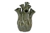 MILOU MAJESTIC GREEN VASE AGLIO ORGANIC 29X29X35CM