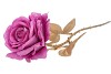 SILK ROSE GOLDIE PURPLE 75CM