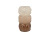 MAE COZY SAND VASE SWIRL TRICOLOR 11X11X20CM NM