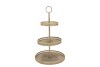 STORAGE SHELF ESI METAL COZY GOLD MATT 37X65CM