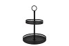 STORAGE SHELF ESI METAL WILD BLACK 28X43CM