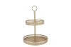 STORAGE SHELF ESI METAL MAJESTIC GOLD 28X43CM