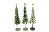 EVY MAJESTIC GREEN XMAS TREE METAL ASS 30X100CM