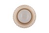 MAE COZY SAND VASE STRUCTURE TRICOLOR 12X12X26CM