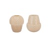 LINA COZY SAND VASE ACORN 15X15X14CM