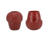 LINA SCOTTISH BROWN VASE ACORN 17X17X19CM