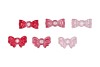 BOWY JOLLY PINK MIX CANDLE HOLDER BOW TIE ASS 10X5X3CM