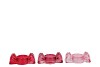 BOWY JOLLY PINK MIX T-LIGHT WIDE BOW ASS 10X5X5CM