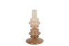 MAE COZY SAND CANDLE HOLDER TRICOLOR 9X9X17CM
