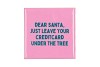 TILE LEAVE YOUR CREDITCARD 10X10X1CM NM