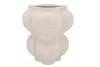 PORTO WHITE VASE 26X26X35CM