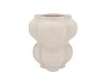 PORTO WHITE VASE 18X18X27CM