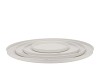 COASTER NORDIC WHITE TRAY METAL 26X3CM