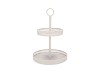 STORAGE SHELF ESI METAL NORDIC WHITE 28X43CM