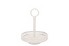 STORAGE SHELF ESI METAL NORDIC WHITE 20X27CM