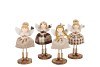 LOULOU SCOTTISH BROWN STANDING GIRL ASS 6X10X17CM