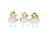 LOULOU COZY GOLD HANGER DANCING GIRL ASS 14X10X2CM