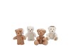 LOULOU COSY SAND HANGER BEAR ASS 4X8X14CM