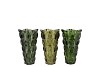 JAZZ MAJESTIC GREEN VASE ASS 16X23CM NM
