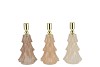 JAZZ COZY SAND CANDLE HOLDER X-MAS TREE ASS 9X16CM